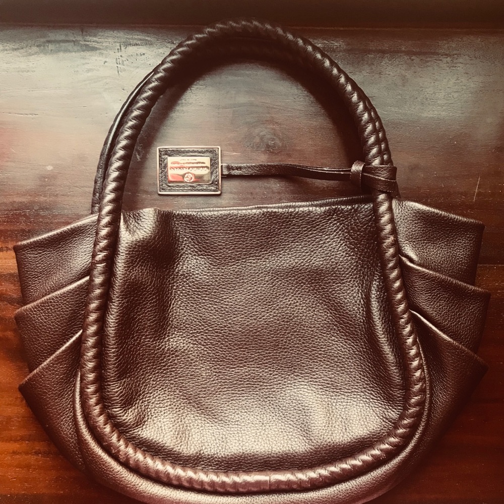 GIORGIO ARMANI - Deerskin Hobo NWT - Picture 2 of 8